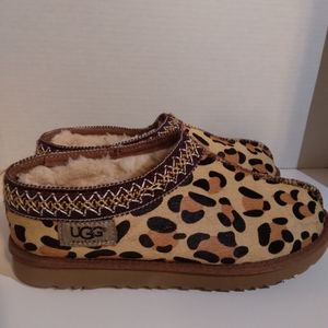 UGG leopard tasman slippers